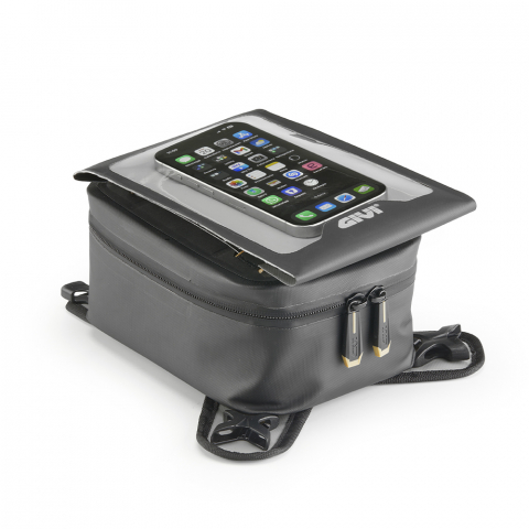 Accesorii Moto - Geanta rezervor Givi rezistent la apa cu chingi prevazute cu clipsuri pentru fixare rapida 3 lt