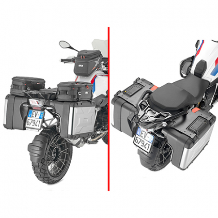 Suport Genti XL01 Givi Pe Side Case Original BMW R 1200 GS (13 > 18) / R 1250 GS (19-) [1]