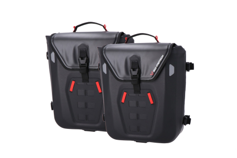Set genti+suport fixare - Genti laterale SysBag WP Sw-Motech M/M cu sistem fixare pentru KTM 125 End/ SMC R, 250 Adv, 390 Adv/ SMC R (25-)