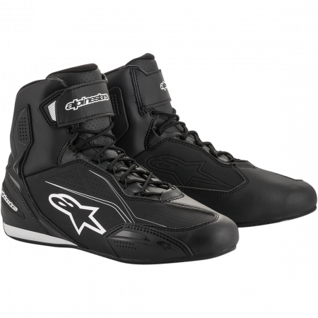 Ghete moto sport/touring Alpinestars Faster-3 Negru/Alb 44