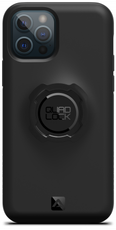 Suport Telefon pentru Motocicletă - Husa Quad Lock pentru iPhone 12 / 12 Pro