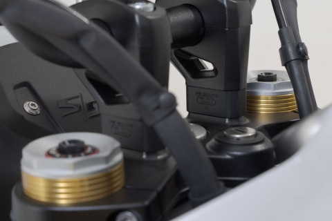 Ghidon-Accesorii - Inaltator ghidon H=20 mm argintiu BMW R 12 G / S (25-)