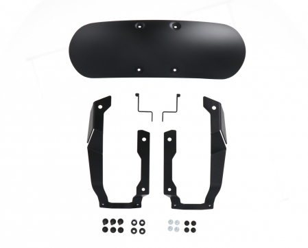 Aripă Față-Spate - Kit Aripa Negru Honda CB650R (18-). Sw-Motech