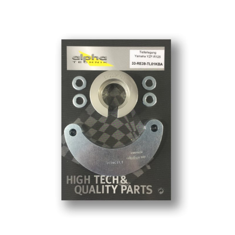 Accesorii Moto - Kit de coborare 35 mm alpha Technik pentru Yamaha YZF-R125 Tip RE39 (19-20)