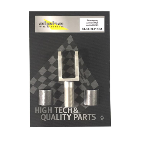 Accesorii Moto - Kit de coborare 40 mm alpha Technik pentru Zündapp ZXE 125 / ZXM 125 Tip DSR (17-)