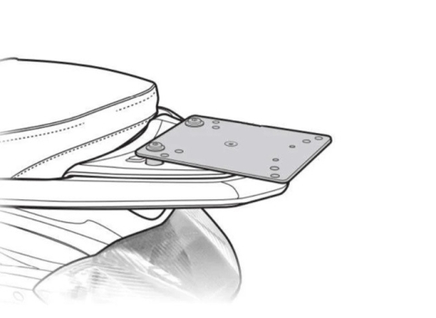 Oferte Speciale si Lichidari de Stoc la echipamente si accesorii moto! - Kit de prindere cutie Top Master SHAD