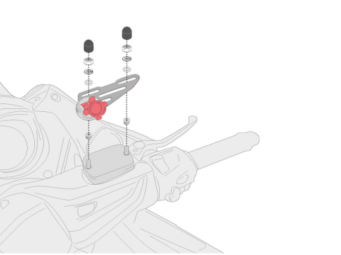 Accesorii-Gadgeturi - Kit Fitinguri Givi Smart Mount