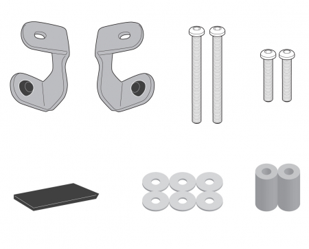 Accesorii Specifice Motocicletei - Kit fixare parbriz Givi BMW C 400 X - 5130DT