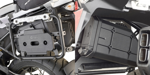 Accesorii Moto - Kit instalare S250 Tool Box Givi pe suporti sidecase PLOS5108CAM BMW R 1200 GS - Adventure (13 > 18) / R 1250 GS - Adventure (19-)