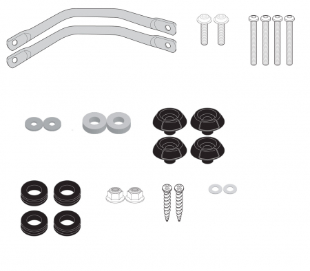 Suporti Genti - Kit Montaj Pentru 2120DT D2123KIT