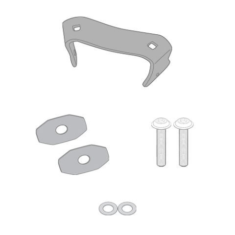 Suporti Genti - Kit Montare Suport Genti Laterale Givi Fara Suport Top-Case BMW F 900 GS (24-25)