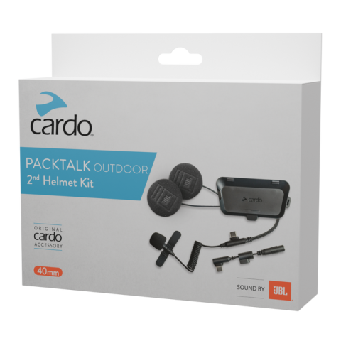 Accesorii sisteme de comunicare - Kit pentru a doua cască - Sunet JBL Cardo Packtalk Outdoor