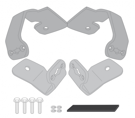 Accesorii Moto - Kit prindere GIVI pentru suporti laterali