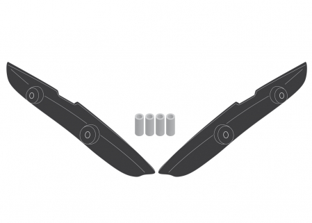 Accesorii Moto - Kit Montare Suport Genti Laterale Textile Givi Fara Suport Top-Case Triumph Trident 660 (21-)