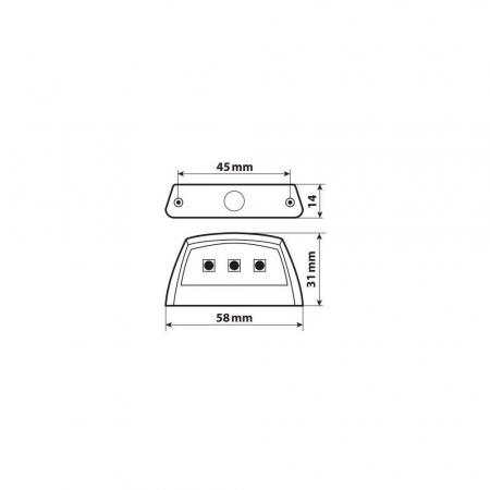 Lampa iluminare numar E-ion cu 3 Led Smd, 12V [4]