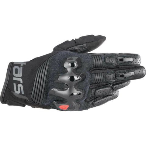 Mănuși Moto - Manusi de piele ALPINESTARS HALO XL Albastru inchis/Negru