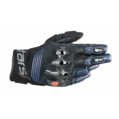 Manusi de piele ALPINESTARS HALO XL Albastru inchis/Negru [2]