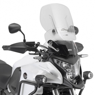 Accesorii Specifice Motocicletei - Parbriz Givi Transparent + Deflector Vant Honda Crosstourer 1200 / DCT (12 > 19)