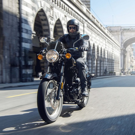 Parbriz fumuriu pentru Benelli Imperiale 400 [1]