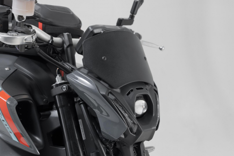 Parbriz negru Yamaha MT-09 (20-). [2]