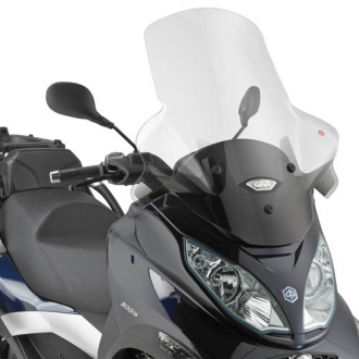 Accesorii Moto - Parbriz Transparent Givi Piaggio MP3 300 Business-Sport (12 > 17) / MP3 500 Sport-Business (12 > 17)