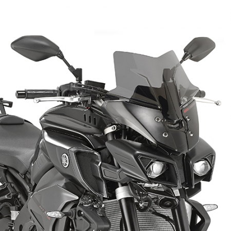 Accesorii Moto - Parbriz scund si sportiv fumuriu Yamaha Mt-10