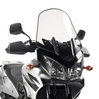 Accesorii Moto - Parbriz Transparent Givi Suzuki DL 1000 V-Strom (02 > 11) / DL 650 V-Strom (04 > 12) / Kawasaki KLV 1000 (04 > 10)