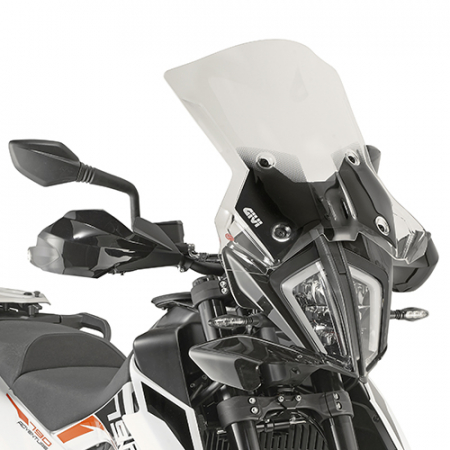 Accesorii Moto - Parbriz Transparent Givi KTM 390 Adventure (20-) / 790 Adventure (19 > 20) / 890 Adventure (21 > 22)