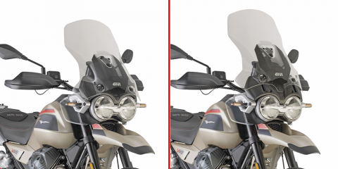 Parbrize - Parbriz Transparent Givi Moto Guzzi V85 TT (24)