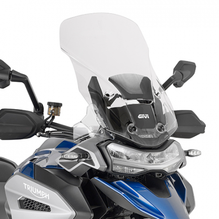 Accesorii Moto - Parbriz Transparent Givi Triumph Tiger 1200 GT / GT Explorer / Rally Explorer (22-)
