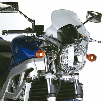 Parbrize - Parbriz universal fumuriu moto naked 240A