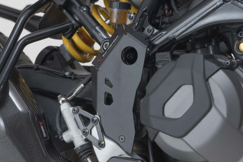 Protecții Moto - Protectie calcai Negru Ducati DesertX (22-) / Rally (23-).