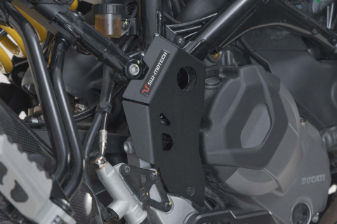Protectie calcai Negru Ducati DesertX (22-) / Rally (23-). [1]