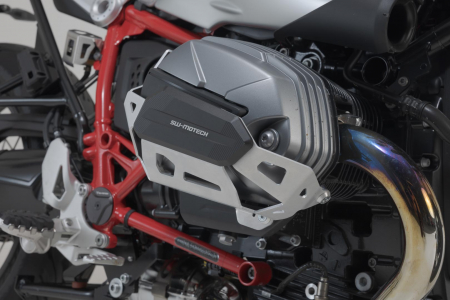 Protecții Moto - Protectie cilindru motor Argintiu BMW R nineT / Pure / Scrambler (20-). Sw-Motech