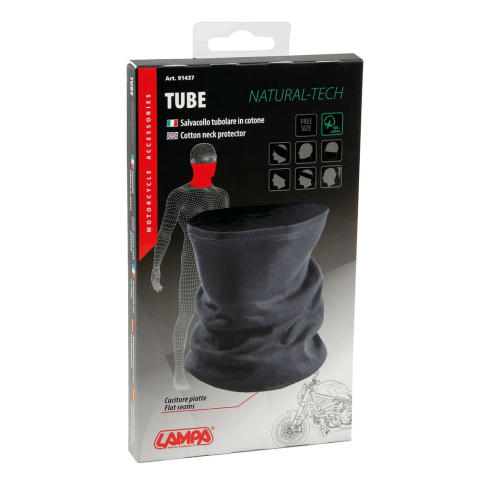 Protectie pentru gat bumbac Lampa Tube Natural [1]