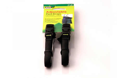 Set doua curele ROK ajustabile Negru 310-1060 mm. [1]