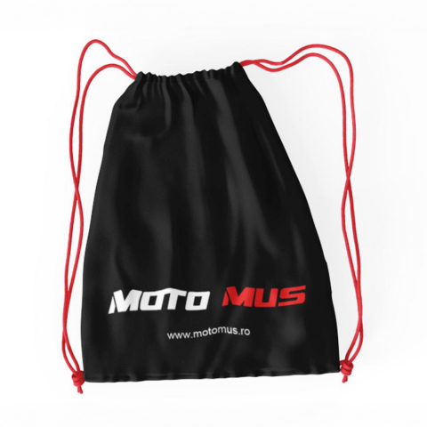 Cadouri pentru Motocicliști - Rucsac cu snur MOTO MUS