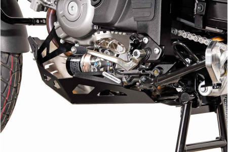 Scut motor Argintiu / negru Suzuki DL 650 V-Strom / V-Strom 650 XT 2011- [2]