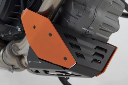 Scut Motor - Scut motor frontal Portocaliu/Negru. KTM 1290 Super Duke R / GT / Evo. Sw-Motech