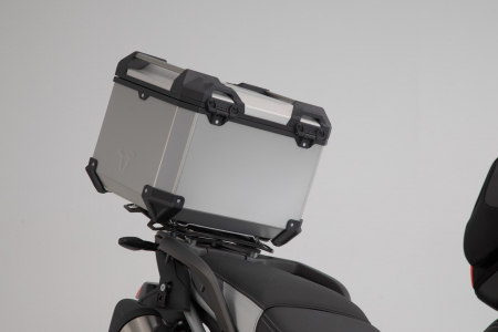 Trax Adv Topcase System argintiu. Triumph Speed Triple 1050 S / RS (18-).