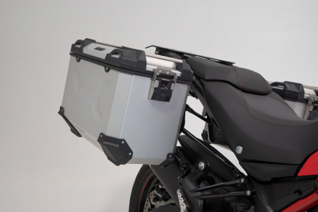 Set 3 cutii Adventure cu sistem fixare Negru Ducati Multistrada 1200/ 1260/ 950 [1]