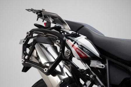 Set 3 cutii Adventure cu sistem fixare Negru. Honda CRF1000L Africa Twin (18-). [2]