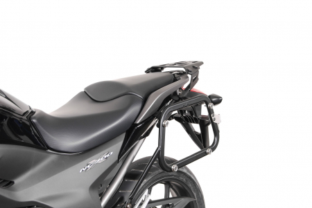 Set 3 cutii Adventure cu sistem fixare Argintiu. Honda NC750 S/SD [1]