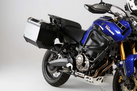 Set 3 cutii Adventure cu sistem fixare Negru. Yamaha XT1200Z Super Tenere (10-). [1]