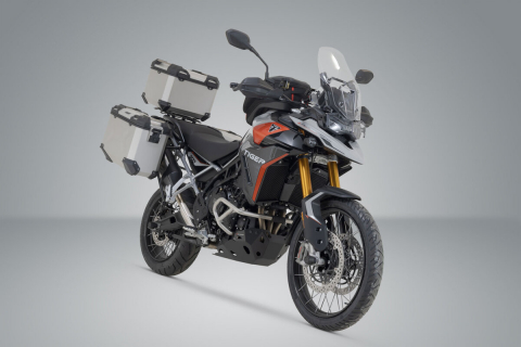 Set 3 cutii Adventure cu sistem fixare . Triumph Tiger 900 GT / Rally Pro (23-). [1]