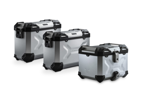 Accesorii Moto - Set 3 cutii TRAX Adventure Sw-motech cu sistem fixare Ducati Multistrada V4 (20-)