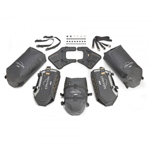 Set 3 genti modulare Givi Canyon de codita una de 12 litri si 2 de 16 litri [2]