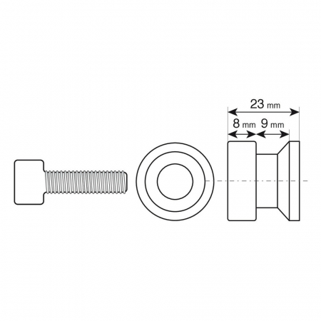 Set adaptoare stander - 8x1,25 mm [1]