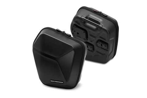 Set genti+suport fixare - Set genti laterale Urban ABS Sw-Motech cu sistem fixare 2x 16 l. Honda CMX500 Rebel (16-)
