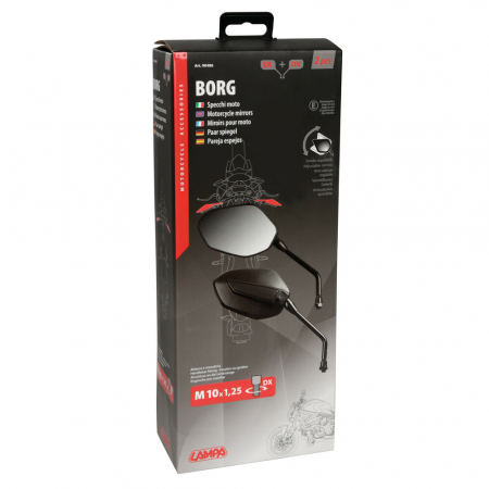 Set oglinzi universale Borg cu filet pe dreamta M10x1,25 [3]